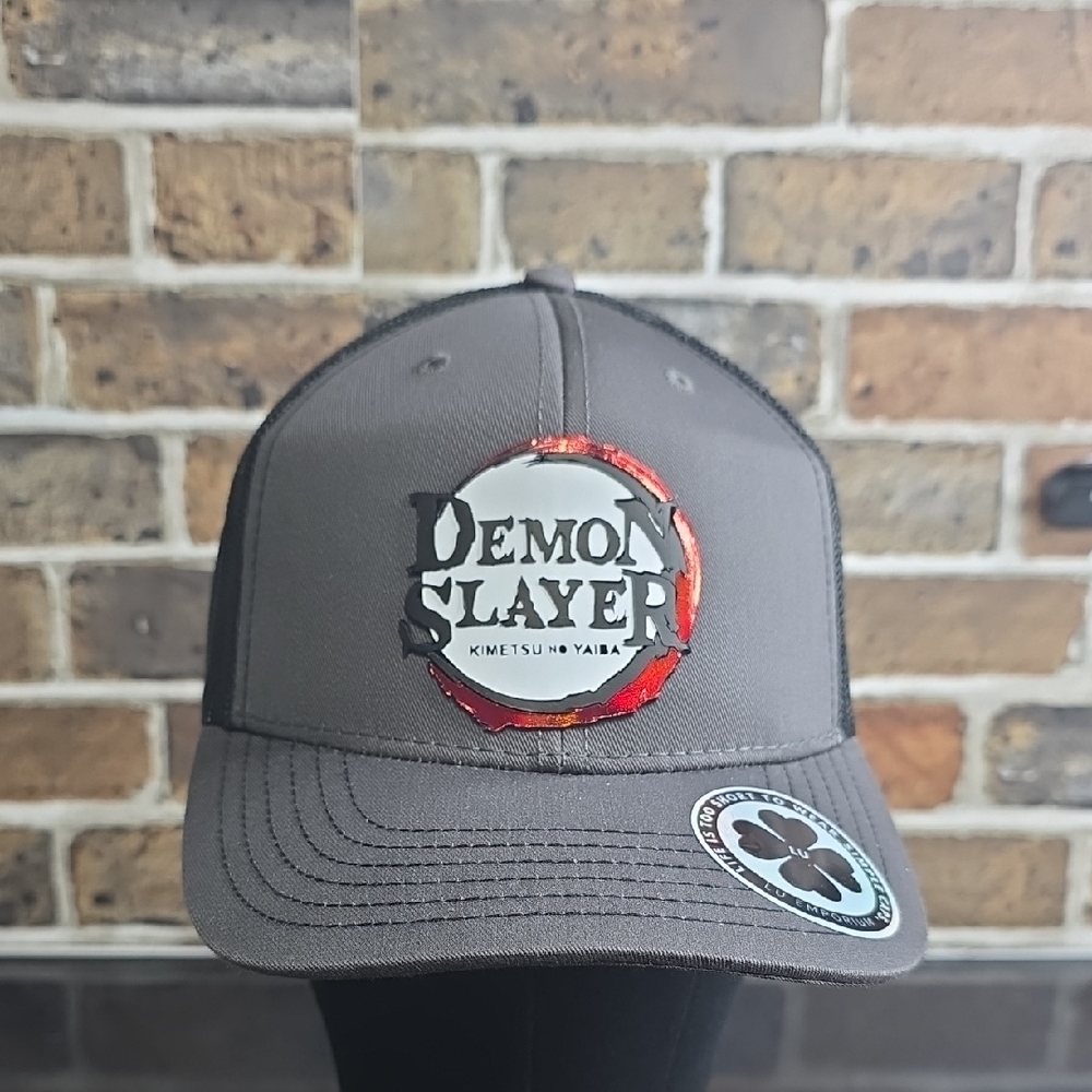 Demon Slayer Gray and Black Cap